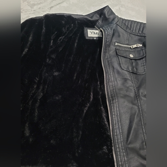 Full Length Puffer Jacket with Detachable Sherpa Hood - Picture 6 of 9